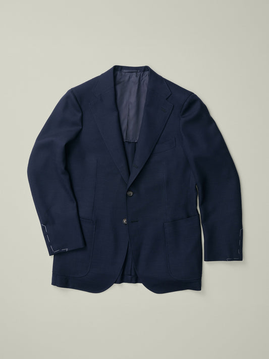 Classic navy men's sports jacket by A. D. Sartoria