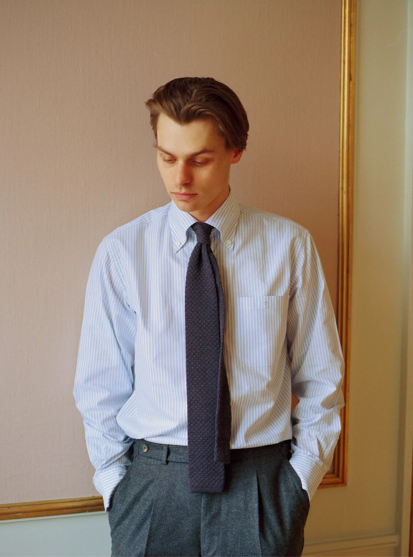 Shirt Oxford Button Down University Stripe